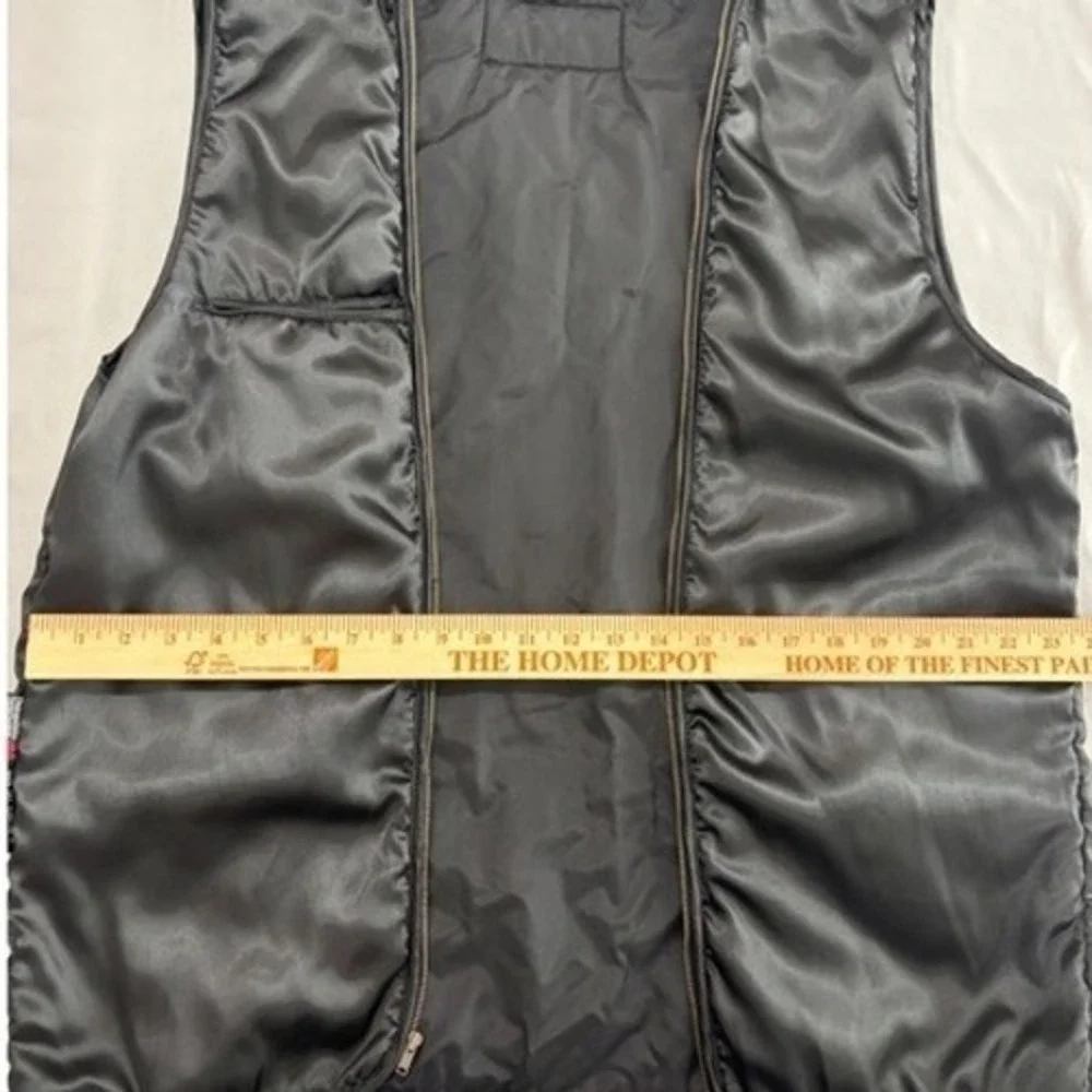 Wilsons Leather Thinsulate Zip In Vest‎ Liner Mens Large Black